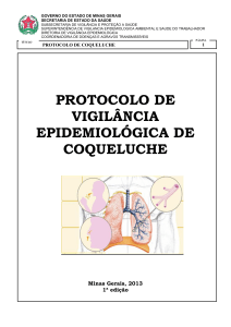 Protocolo de Vigilância Epidemiológica de Coqueluche