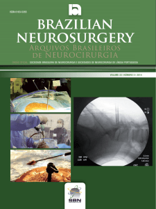 Volume 33 - Número 3 - Sociedade Brasileira De Neurocirurgia