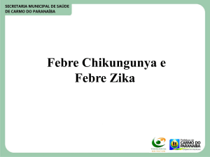 Anexo - Febre Chikungunya e Zika 2015