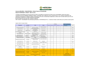 Concurso 001/2014 - Edital 025/2014