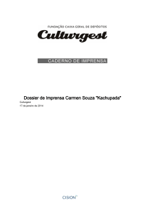 Pressbook Carmen Souza Culturgest