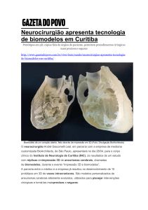 Neurocirurgião apresenta tecnologia de biomodelos em Curitiba