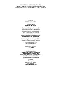 governo do estado da paraíba secretaria de - CPCON