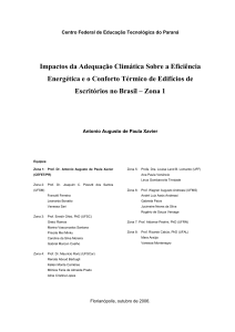 Impactos da Adequação Climática Sobre a - LabEEE