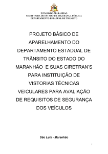 projeto básico - Governo do Estado do Maranhão