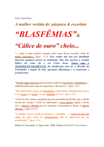 blasfêmias - remanescentefiel.com.br