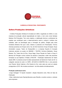 Baixar Release e Portfólio Completo - Esfera