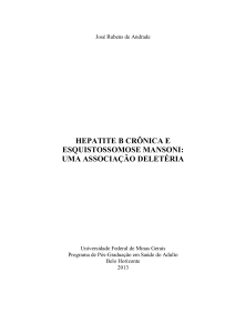 hepatite b crônica e esquistossomose mansoni: uma associação