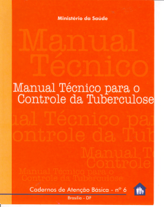 Cadernos de Atenção Básica, n. 6: Manual técnico para o controle