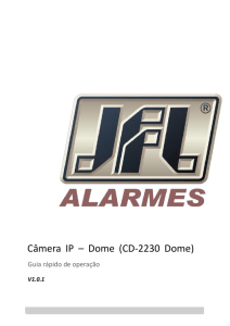 Câmera IP – Dome (CD