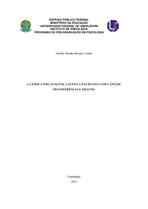 Gizelle Mendes Borges Cunha A CLÍNICA PSICANALÍTICA JUNTO