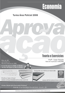 Economia - Curso Aprovação