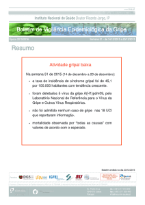 Resumo - Instituto Nacional de Saúde Dr. Ricardo Jorge