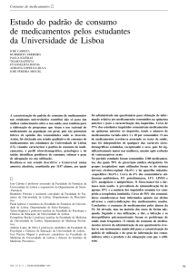 Estudo do padrão de consumo de medicamentos pelos estudantes