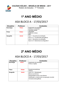 Roteiro de Estudo ASA BLOCO A - 1° e 2