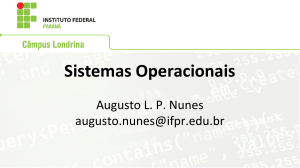 Sistemas Operacionais - Inf