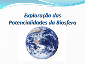 Potencialidades da Biosfera