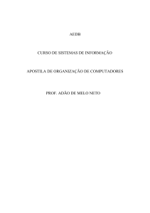 aedb curso de sistemas de informa&ccedil;&atilde;o apostila de organiza&ccedil;&atilde;o de