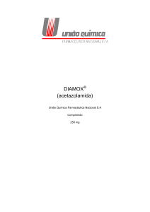 DIAMOX (acetazolamida)