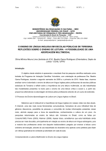 o ensino de língua inglesa em escolas públicas de teresina