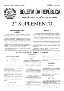 br - n .º5 iii série 2.º suplemento - 2007