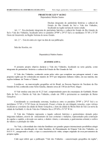 PROJETO DE LEI Nº 44/2012 Deputado(a) Marlon Santos Declara