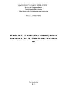 Identificação de herpes vírus humano (Tipos 1-8)