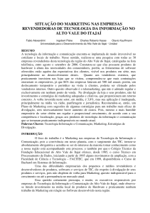 situação do marketing nas empresas revendedoras de