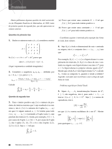 n.47, dezembro de 2009 - Revista Matemática Universitária