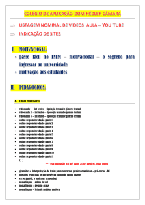 Indicações para Estudos Complementares