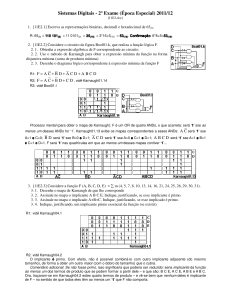 Sistemas Digitais - 2º Exame (Época Especial) 2011/12