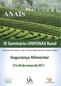 IX Seminário Unifenas Rural