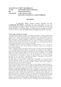 senten&ccedil;a