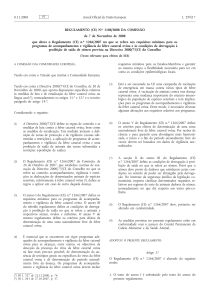 REGULAMENTO (CE) No 1108/2008 DA COMISSÃO de