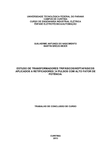 estudo de transformadores trifásicos/heptafásicos