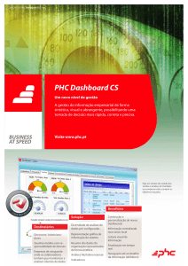 PHC Dashboard CS - ADNLOGICO o seu parceiro em Software de