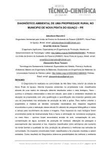 MODELO PARA A FORMATAÇÃO DOS ARTIGOS A - Crea-PR