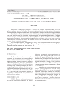 urachal adenocarcinoma - International Brazilian Journal Of Urology