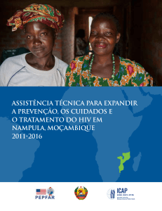 assistência técnica para expandir a prevenção, os cuidados e o