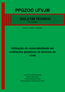 Utilização da conectabilidade em avaliações genéticas de