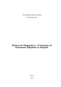 Sistema de Diagnóstico e Tratamento da Pneumonia Adquirida no