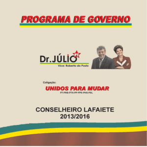 Programa Governo-PDF - Jornal Correio da Cidade