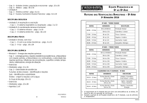 3o Bimestre 2016