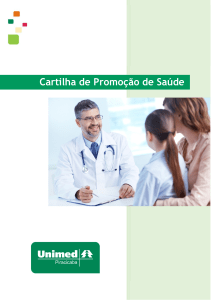 Cartilha de Promoção de Saúde