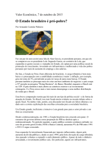 O Estado brasileiro é pró-pobre? - Instituto de Economia