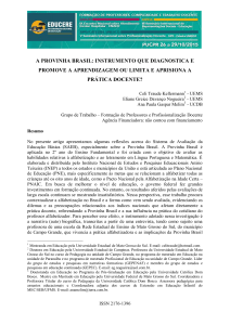 A PROVINHA BRASIL: INSTRUMENTO QUE DIAGNOSTICA E