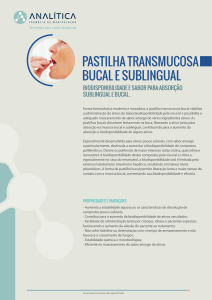 125 B 04/09/14 Pastilha Transmucosa Bucal e Sublingual