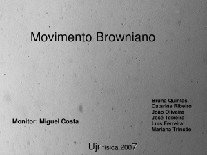 Movimento Browniano