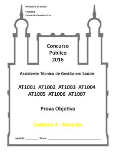 Caderno 4 - Amarelo -