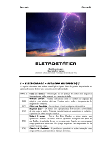 Eletricidade ELETROSTATICA - Portal do Eletrodomestico